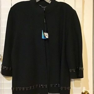 ELEGANT MING WANG Jacket with Embellishments